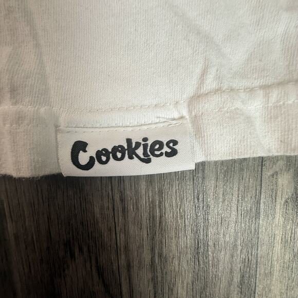 Cookies SF Original Logo Graphic Tee White Multicolor Streetwear Shirt L - Picture 4 of 6